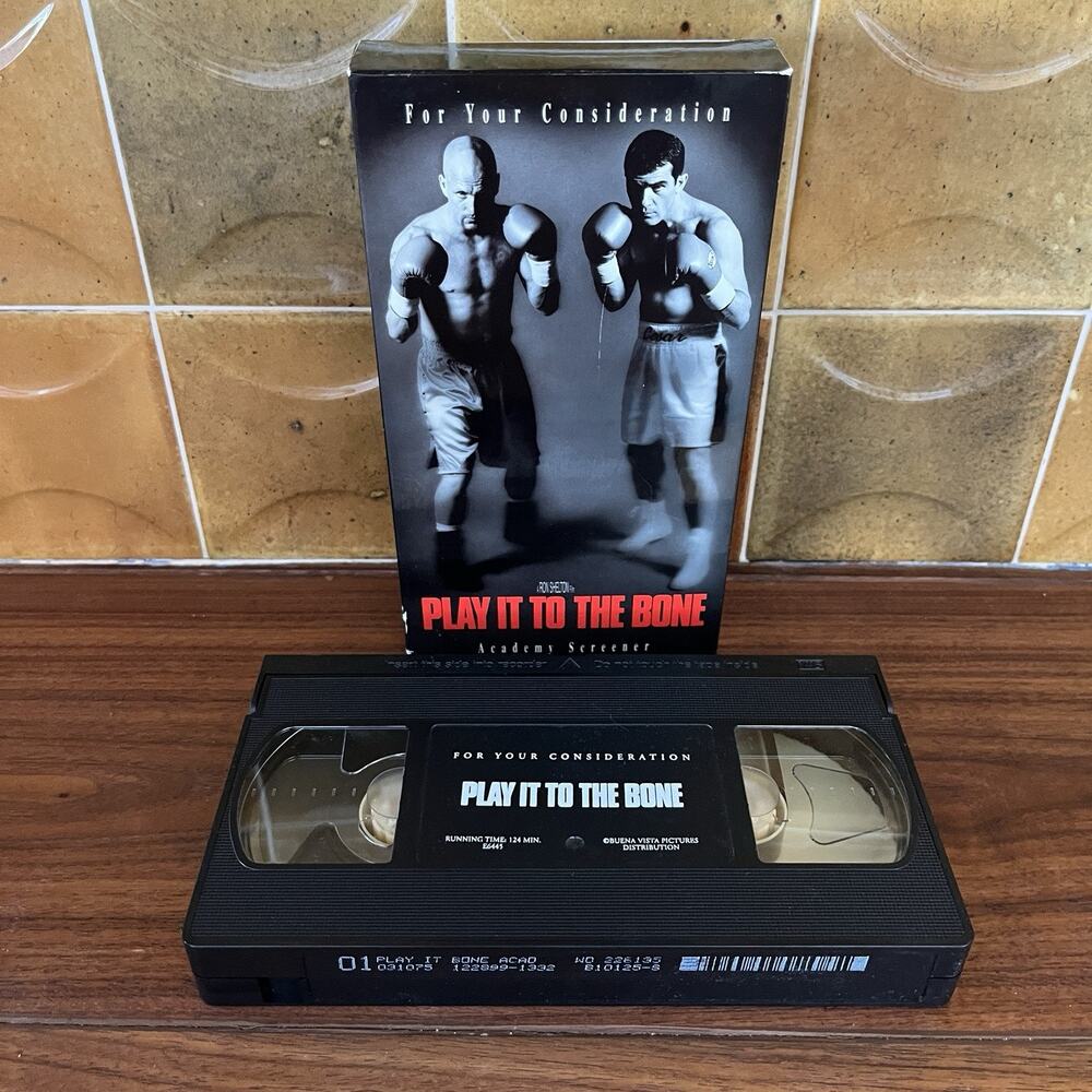 Play It To The Bone VHS 1999 Academy Screener FYC Touchstone